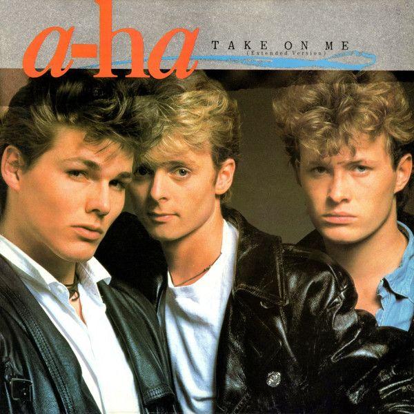 Portada del álbum "Take On Me ", de a-ha