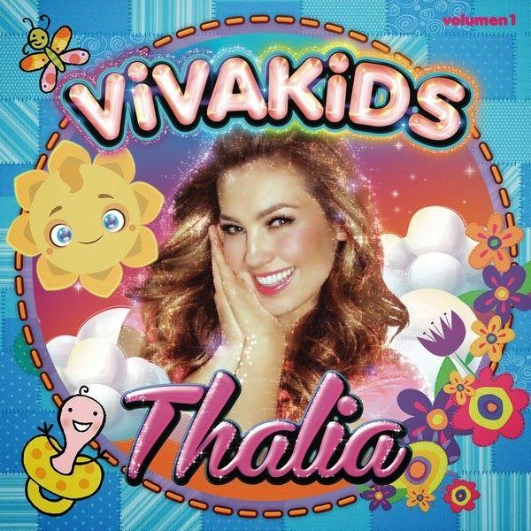 Portada de Álbum "Viva Kids, Vol. 1", de Thalía
