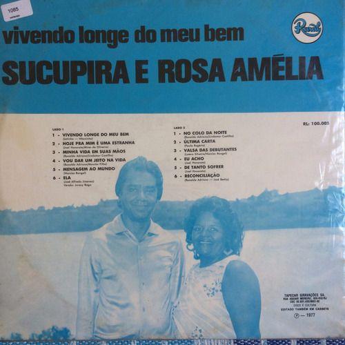 Portada de Álbum "Vivendo Longe Do Meu Bem", de Sucupira e Rosa Amélia