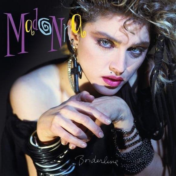 Album cover of "Borderline" by Madonna