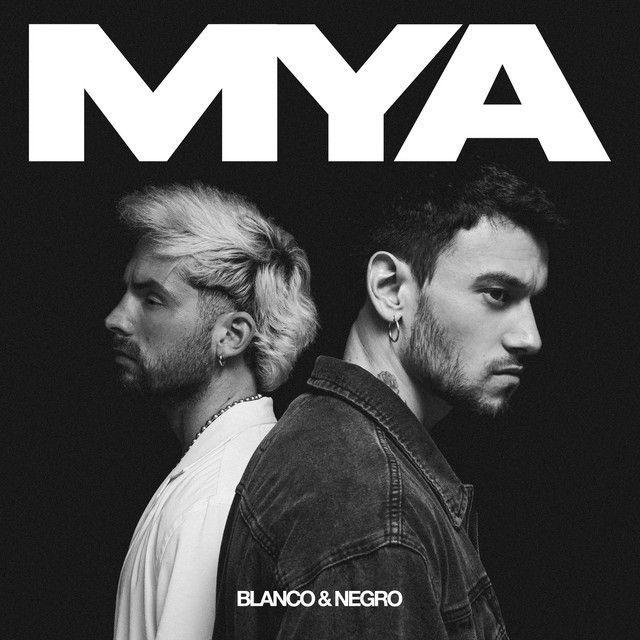 Portada de Álbum "BLANCO Y NEGRO", de MYA (Maxi y Agus)