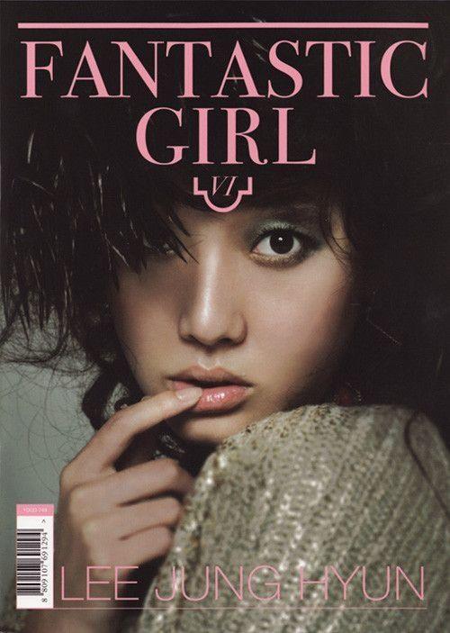 Portada de Álbum "Fantastic Girl", de Lee Jung Hyun