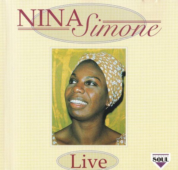 Portada del álbum "Live", de Nina Simone