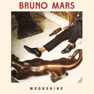 Album cover of "Moonshine" by Bruno Mars