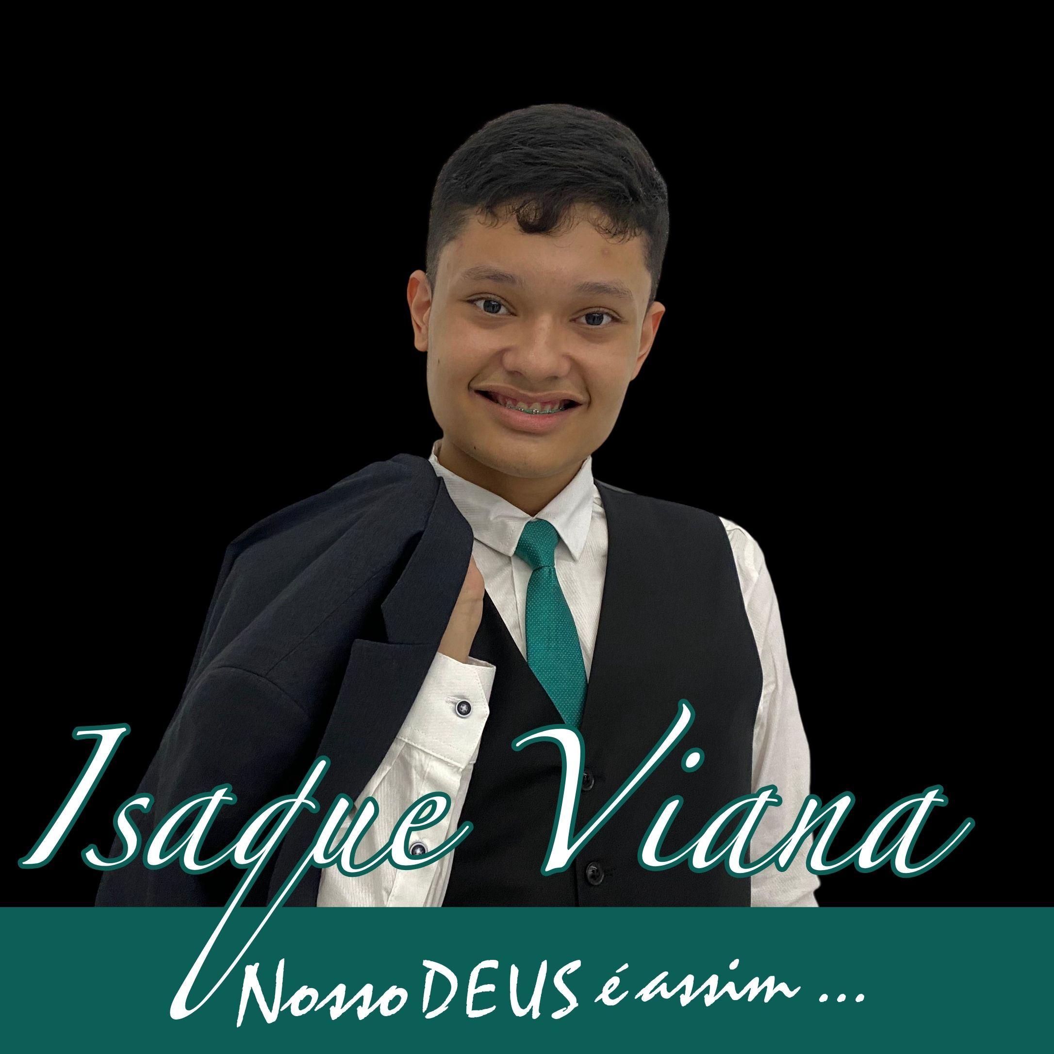 Portada de Sencillo/EP "Nosso Deus É Assim...", de Isaque Viana