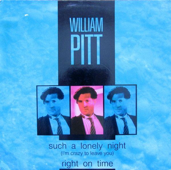 Portada de Sencillo/EP "Such a Lonely Night", de William Pitt