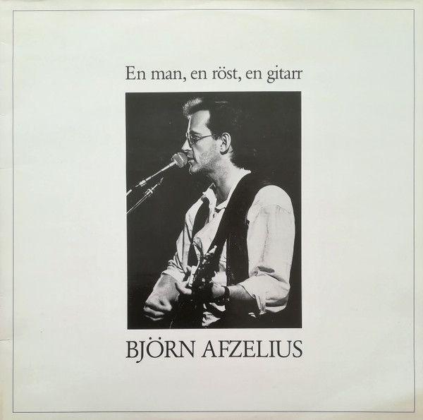 Portada de Álbum "En Man, En Röst, En Gitarr", de Björn Afzelius