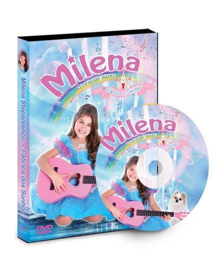 Portada de Álbum "Fábrica dos Sonhos", de Milena Stepanienco