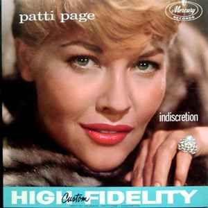 Album cover of "Indiscretion" by Patti Page