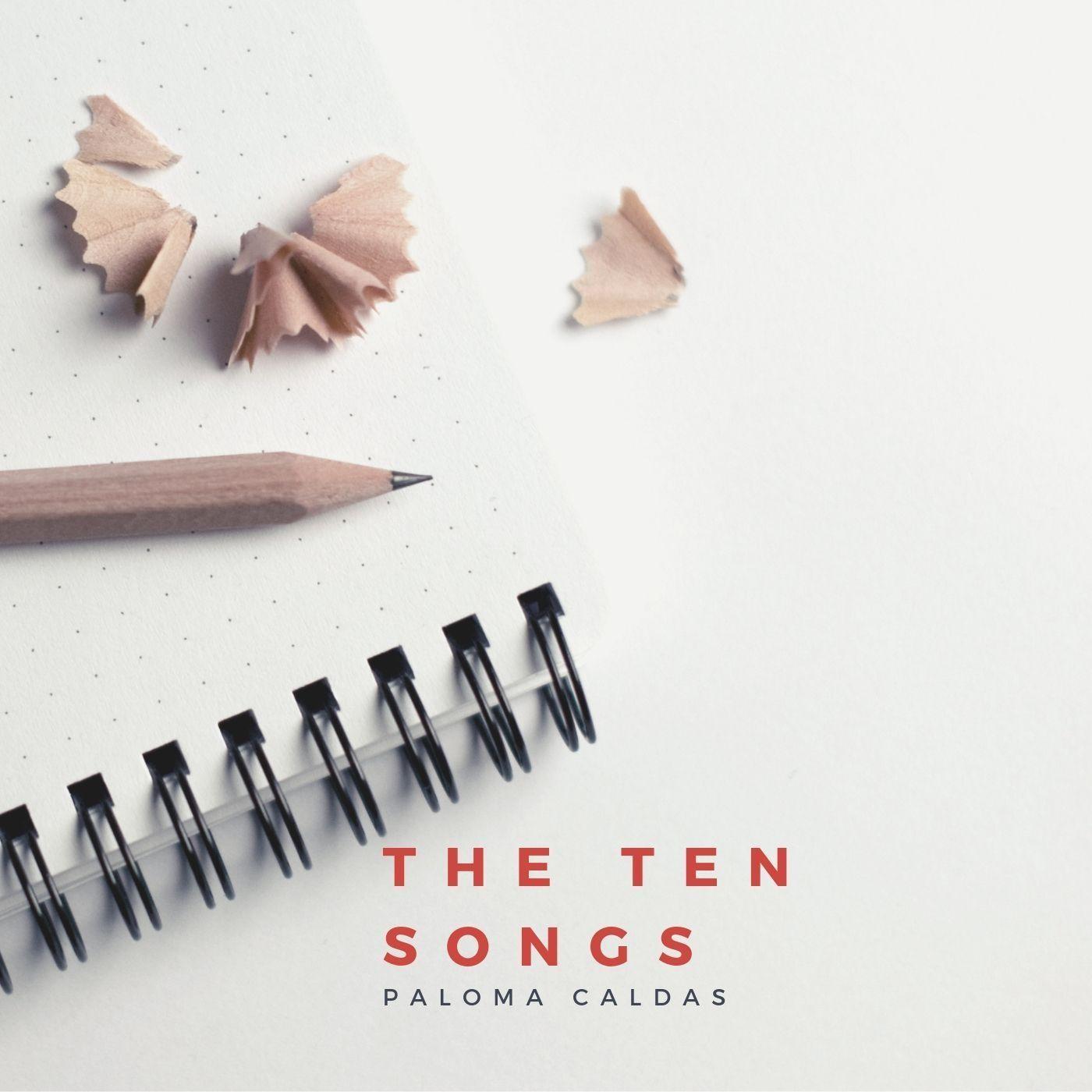 Portada de Álbum "The Ten Songs", de Paloma Caldas