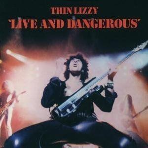 Portada de Álbum "Live And Dangerous", de Thin Lizzy
