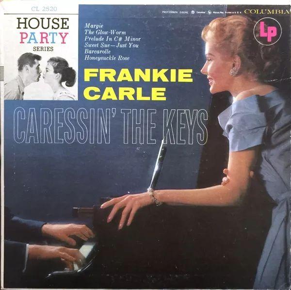 Portada de Álbum "Caressin' The Keys", de Frankie Carle