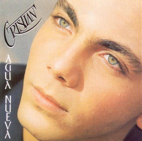 Album cover of "Agua Nueva" by Cristian Castro