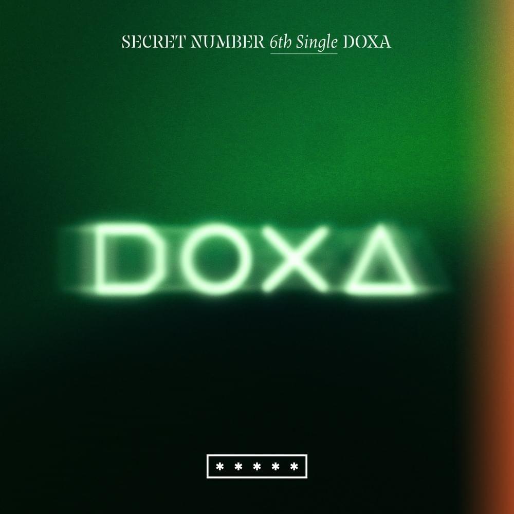 Capa do Single/EP "DOXA", de SECRET NUMBER