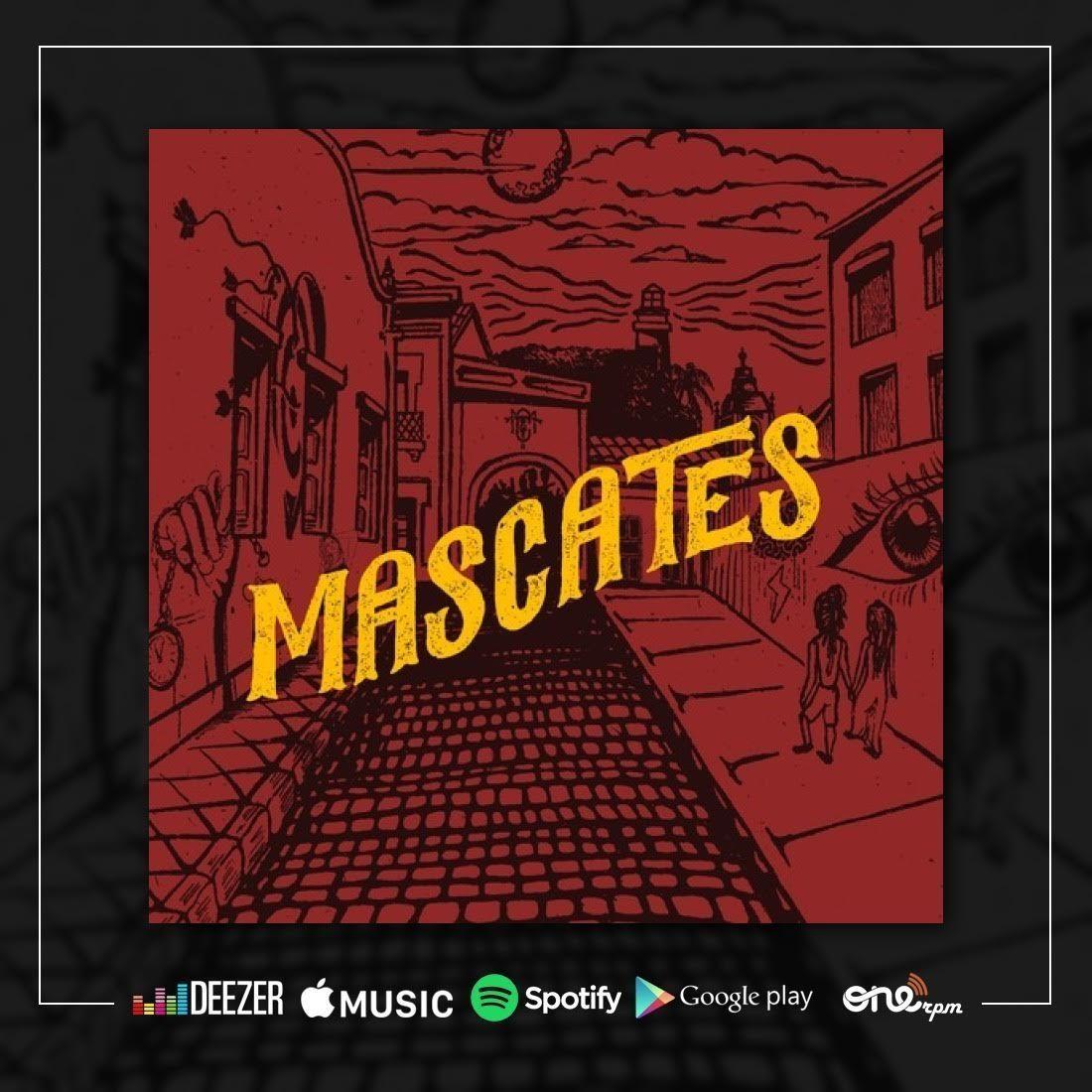 Portada de Álbum "Mascates", de Banda Mascates