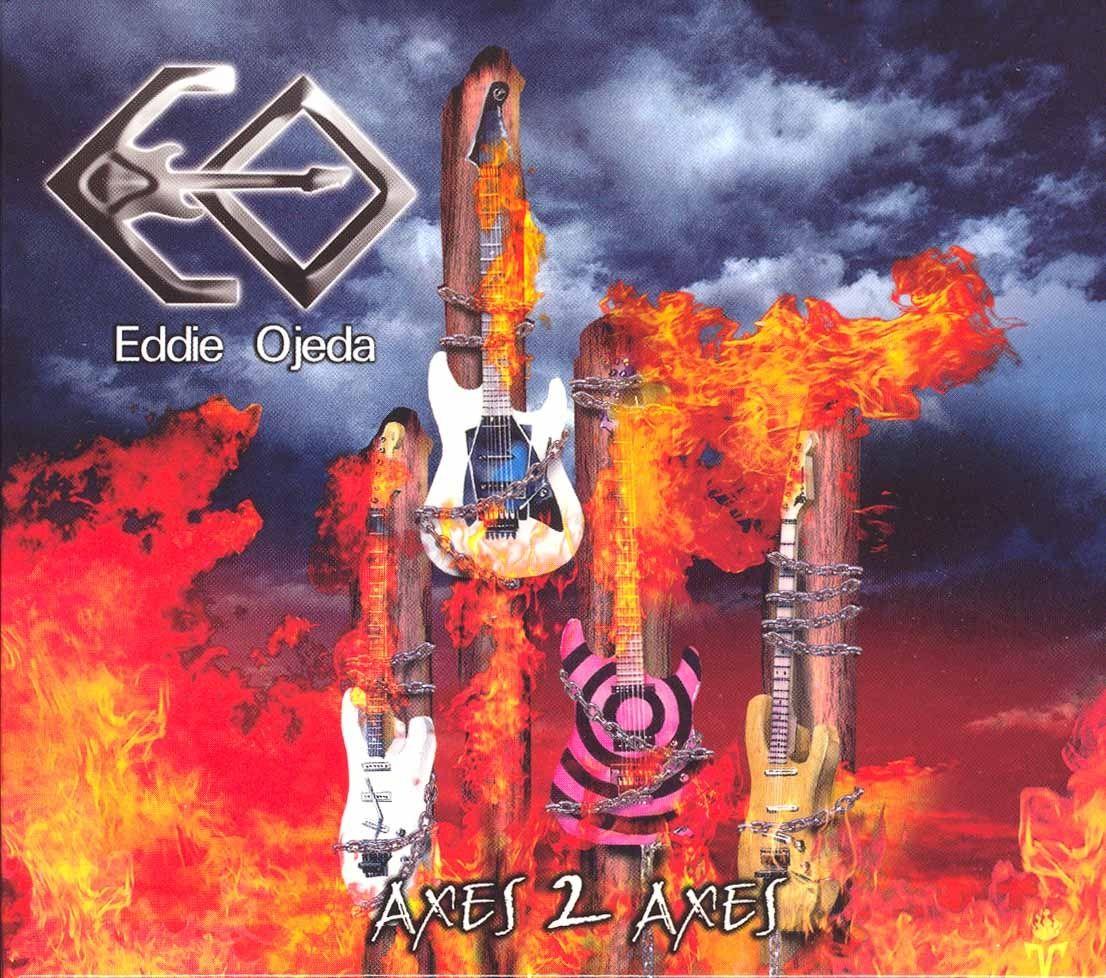 Portada de Álbum "Axes 2 Axes", de Eddie Ojeda