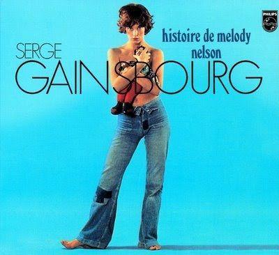 Portada de Álbum "Histoire de Melody Nelson", de Serge Gainsbourg