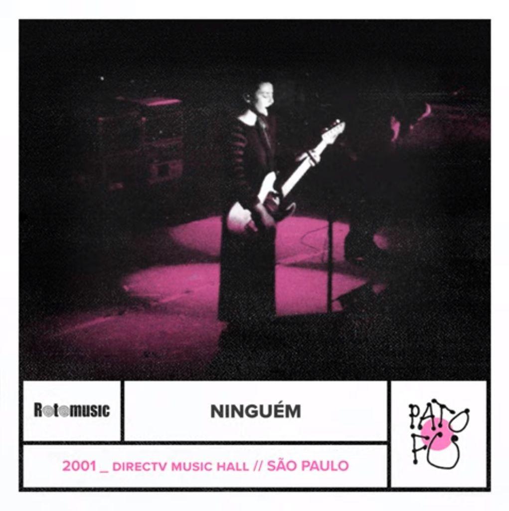 Capa do álbum "Ninguém", de Pato Fu