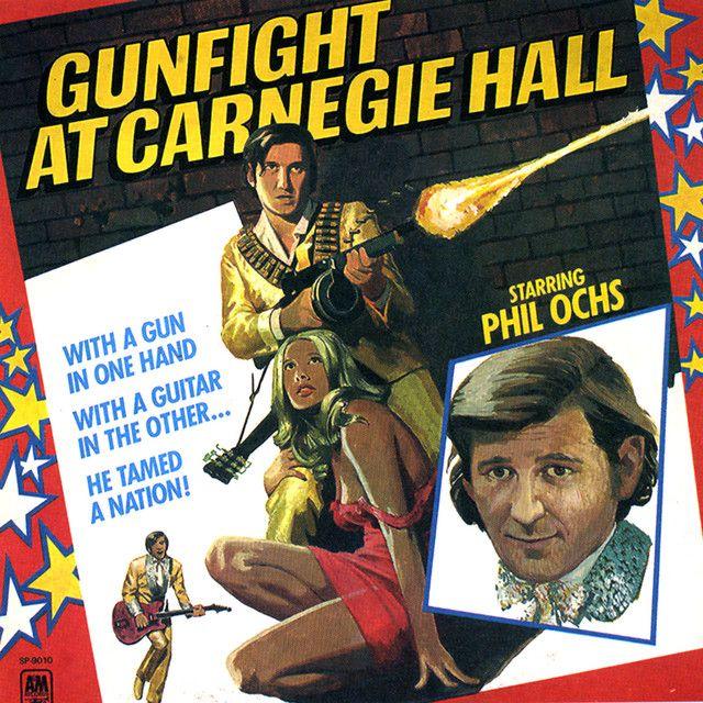 Portada de Álbum "Gunfight at Carnegie Hall", de Phil Ochs