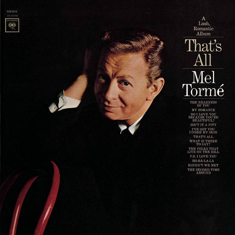Portada de Álbum "A Lush, Romantic Album That's All", de Mel Torme