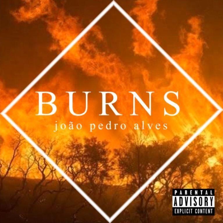 Portada de Álbum "Burns", de João Pedro Alves