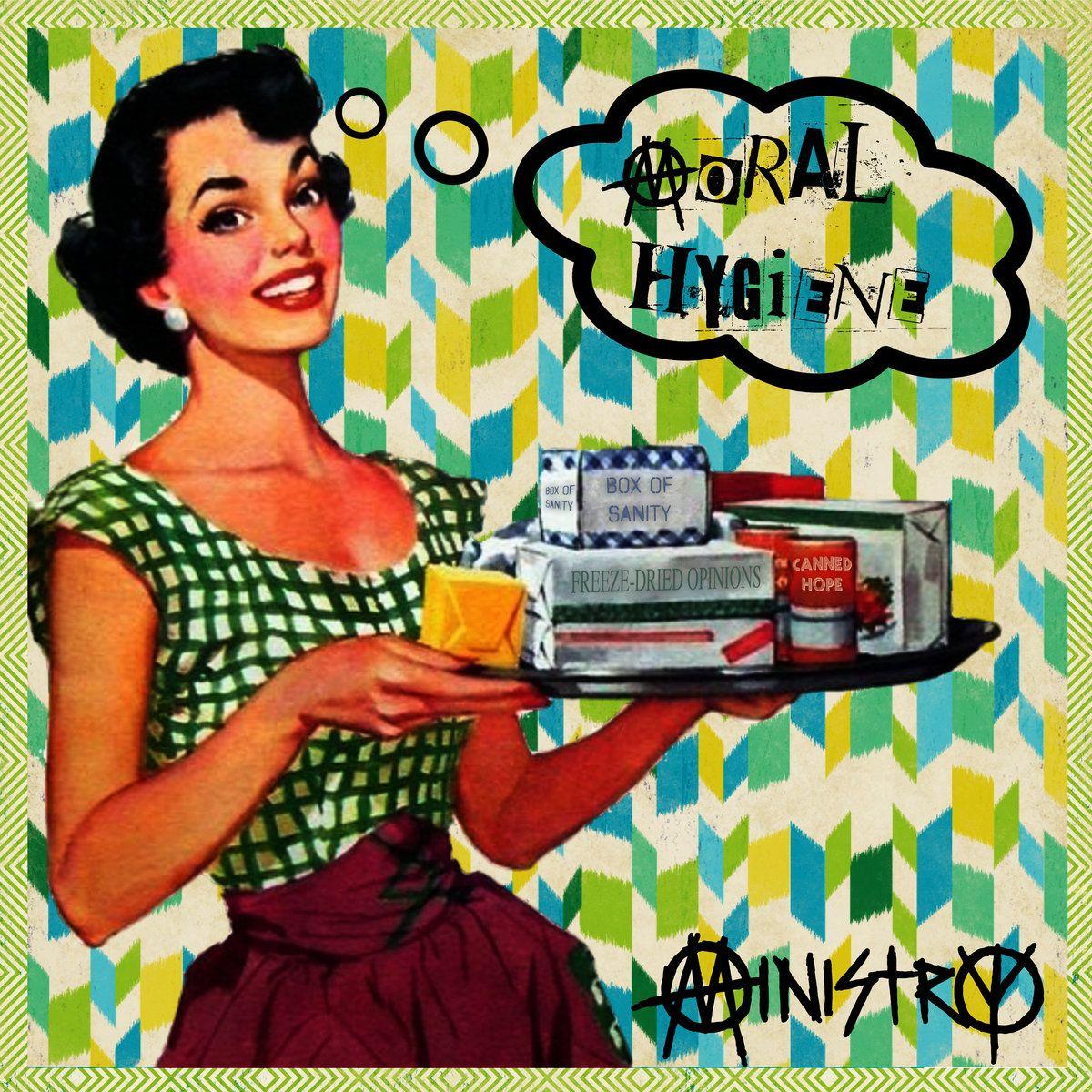 Portada del álbum "Moral Hygiene", de Ministry