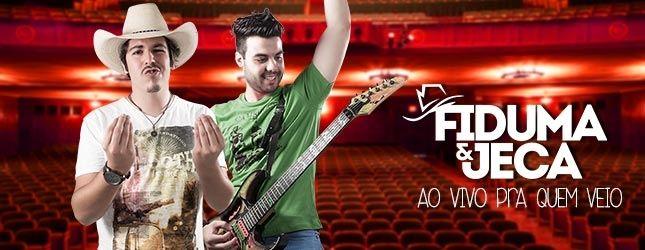 Capa do Álbum "Ao Vivo Pra Quem Veio", de Fiduma & Jeca