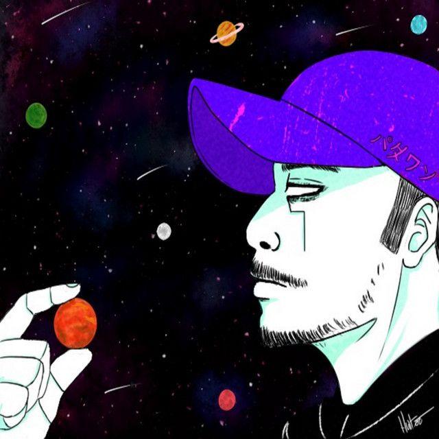 Portada de Sencillo/EP "Em Marte ", de Lil Padda