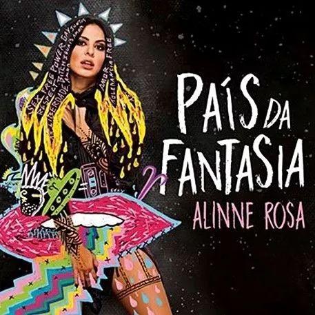 Portada de Álbum "País da Fantasia", de Alinne Rosa