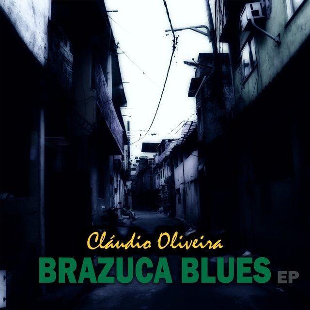 Portada de Álbum "Brazuca Blues", de Cláudio Oliveira