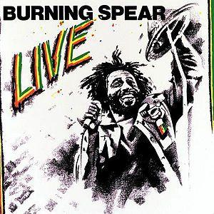 Capa do álbum "Live", de Burning Spear