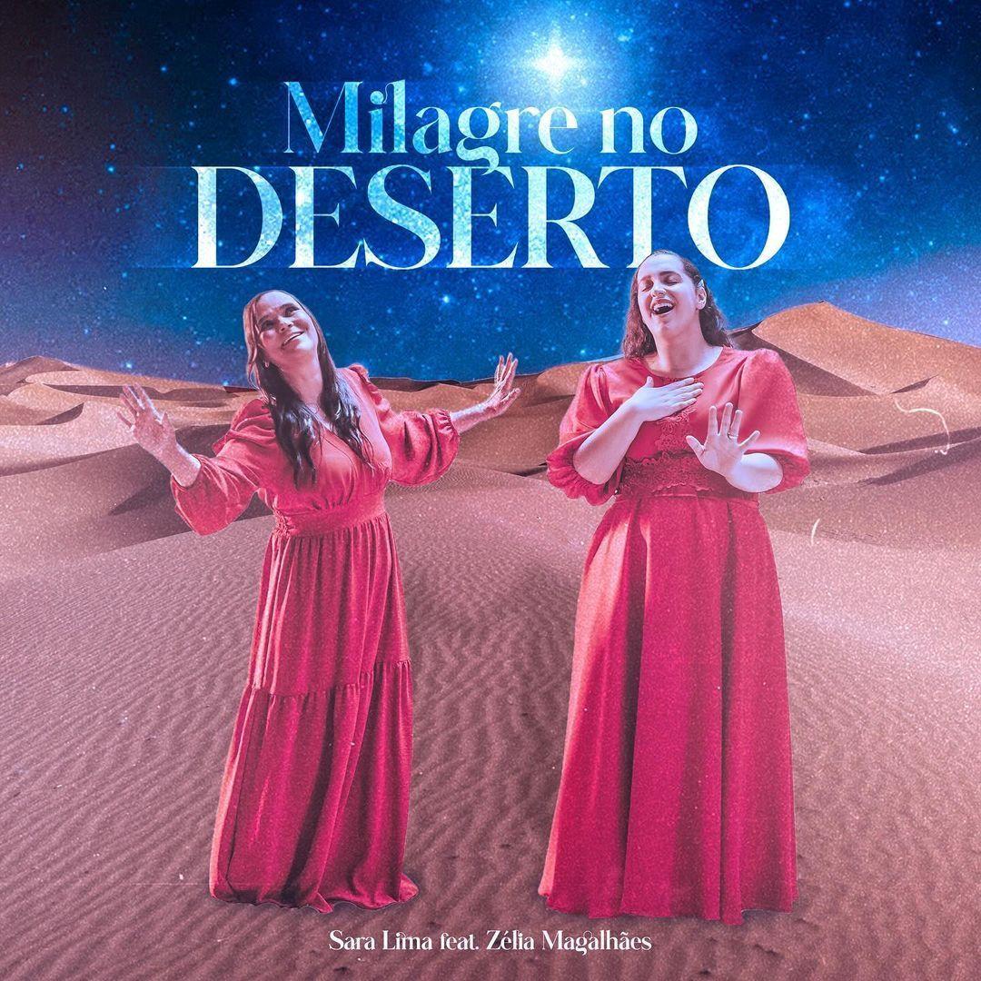 Capa do Single/EP "Milagre no Deserto", de Sara Lima
