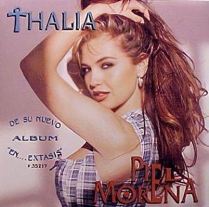 Portada del álbum "Piel Morena", de Thalía