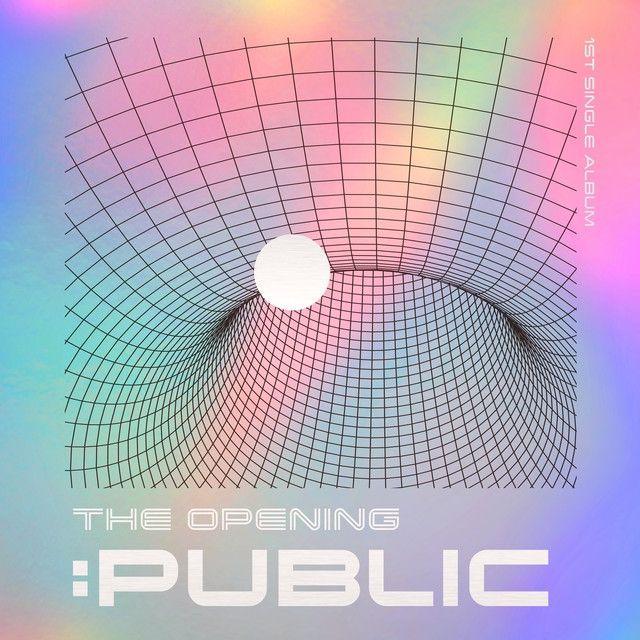 Portada de Sencillo/EP "THE OPENING : PUBLIC", de NTX (K-pop)
