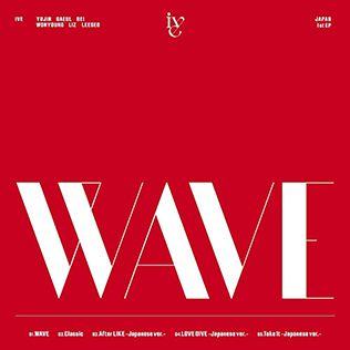 Capa do álbum "WAVE", de IVE