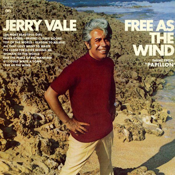 Portada de Álbum "Free As The Wind", de Jerry Vale