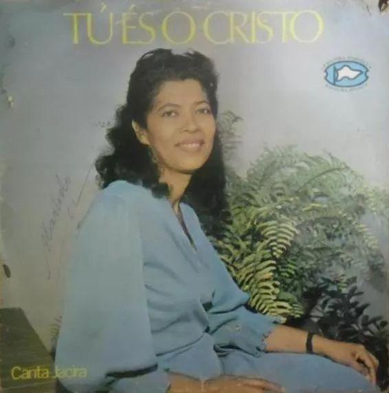 Capa do álbum "Tu És o Cristo", de Jacira Silva