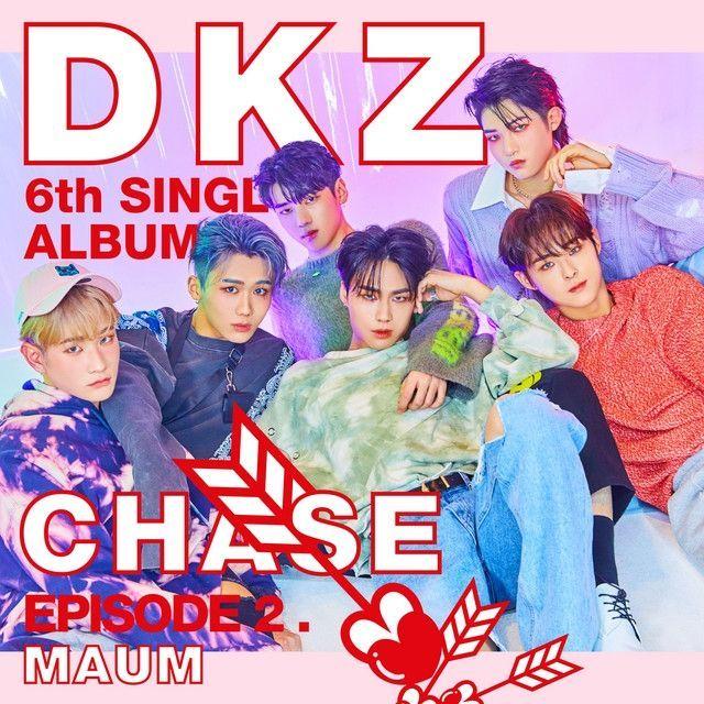 Capa do Single/EP "DKZ 6th Single Album 'CHASE EPISODE 2. MAUM'", de DKZ