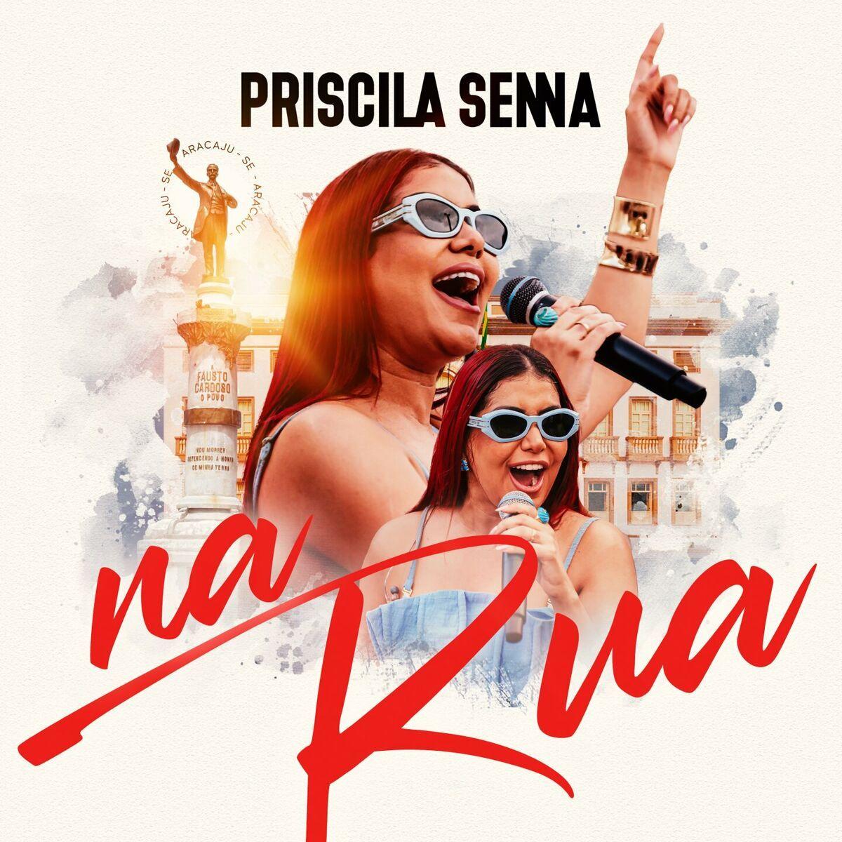 Portada de Sencillo/EP "Na Rua", de Priscila Senna