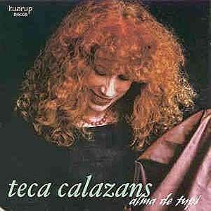 Capa do Álbum "Alma De Tupi", de Teca Calazans