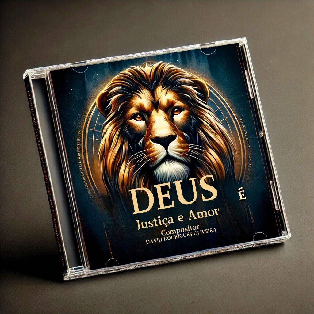 Portada de Álbum "Deus é Amor e Justça", de David Rodrigues