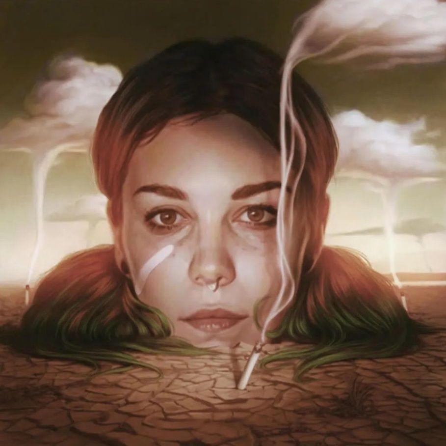 Portada de Álbum "Desert Trash", de Mija