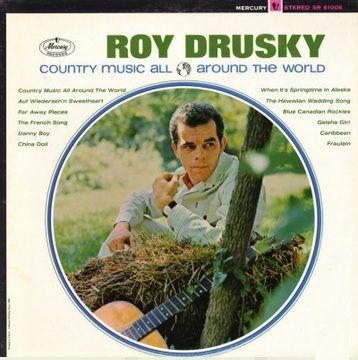 Capa do Álbum "Country Music All Around The World", de Roy Drusky