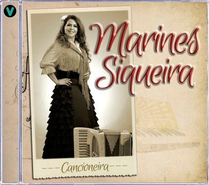 Capa do Álbum "Cancioneira", de Marinês Siqueira