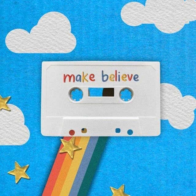 Portada de Sencillo/EP "make believe", de Mazie