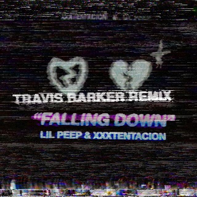 Capa do álbum "Falling Down (Travis Barker Remix)", de XXXTENTACION