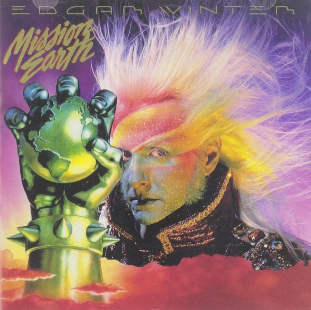 Portada de Álbum "Mission Earth", de Edgar Winter