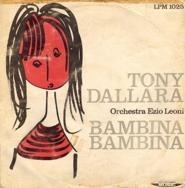Portada de Álbum "Bambina Bambina", de Tony Dallara
