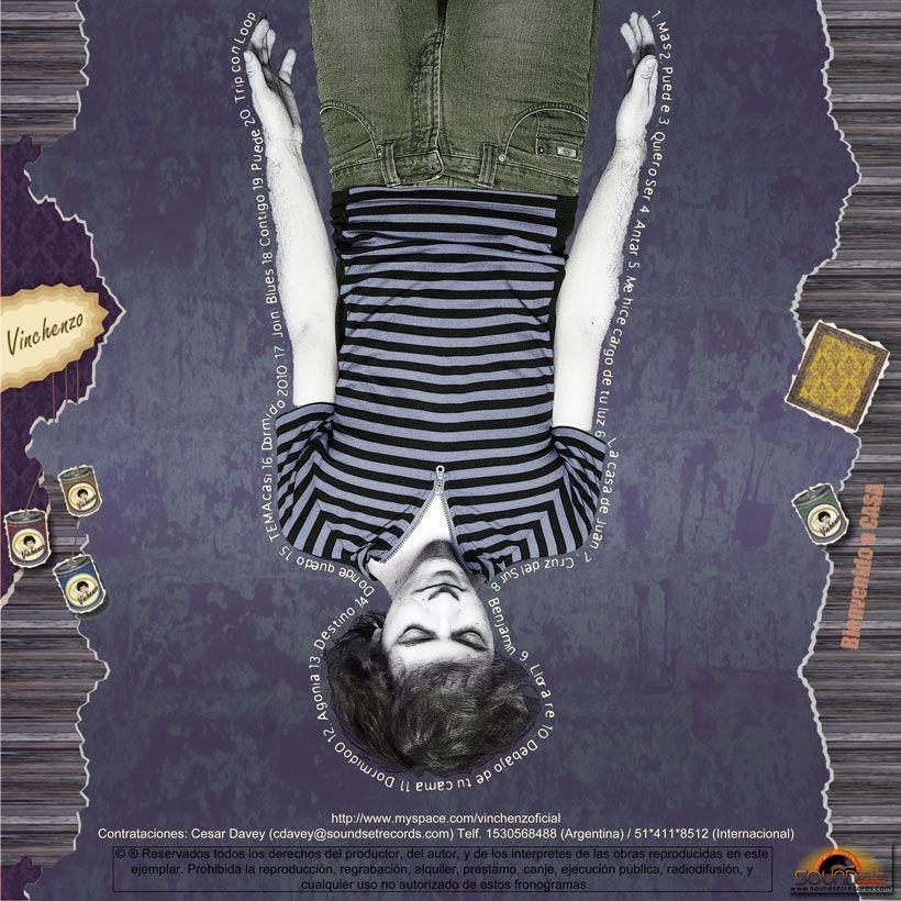 Portada de Álbum "CASA", de Vinchenzo