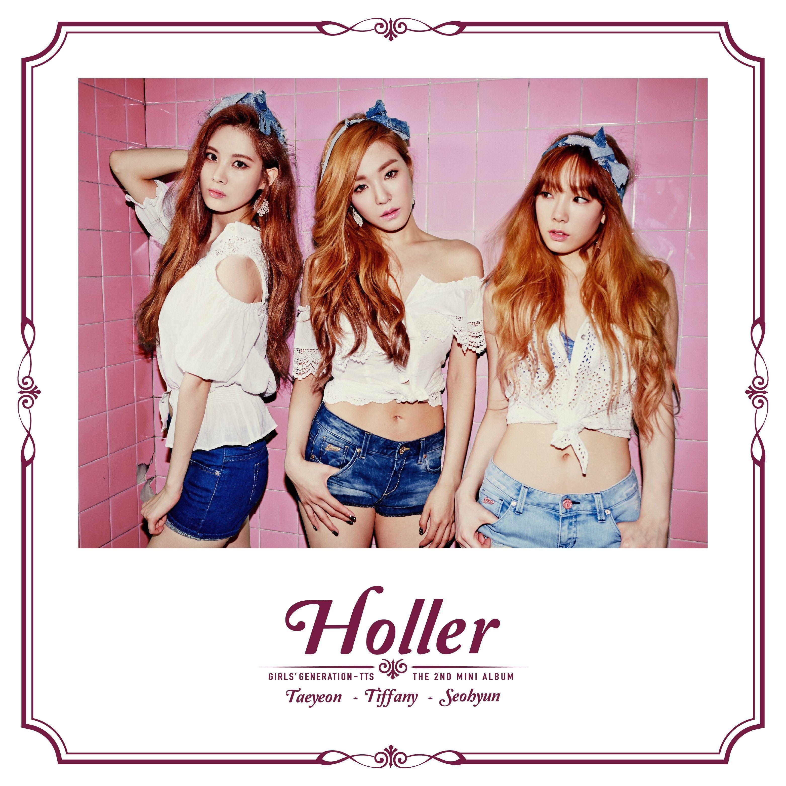 Portada de Álbum "Holler (TaeTiSeo)", de Girls' Generation
